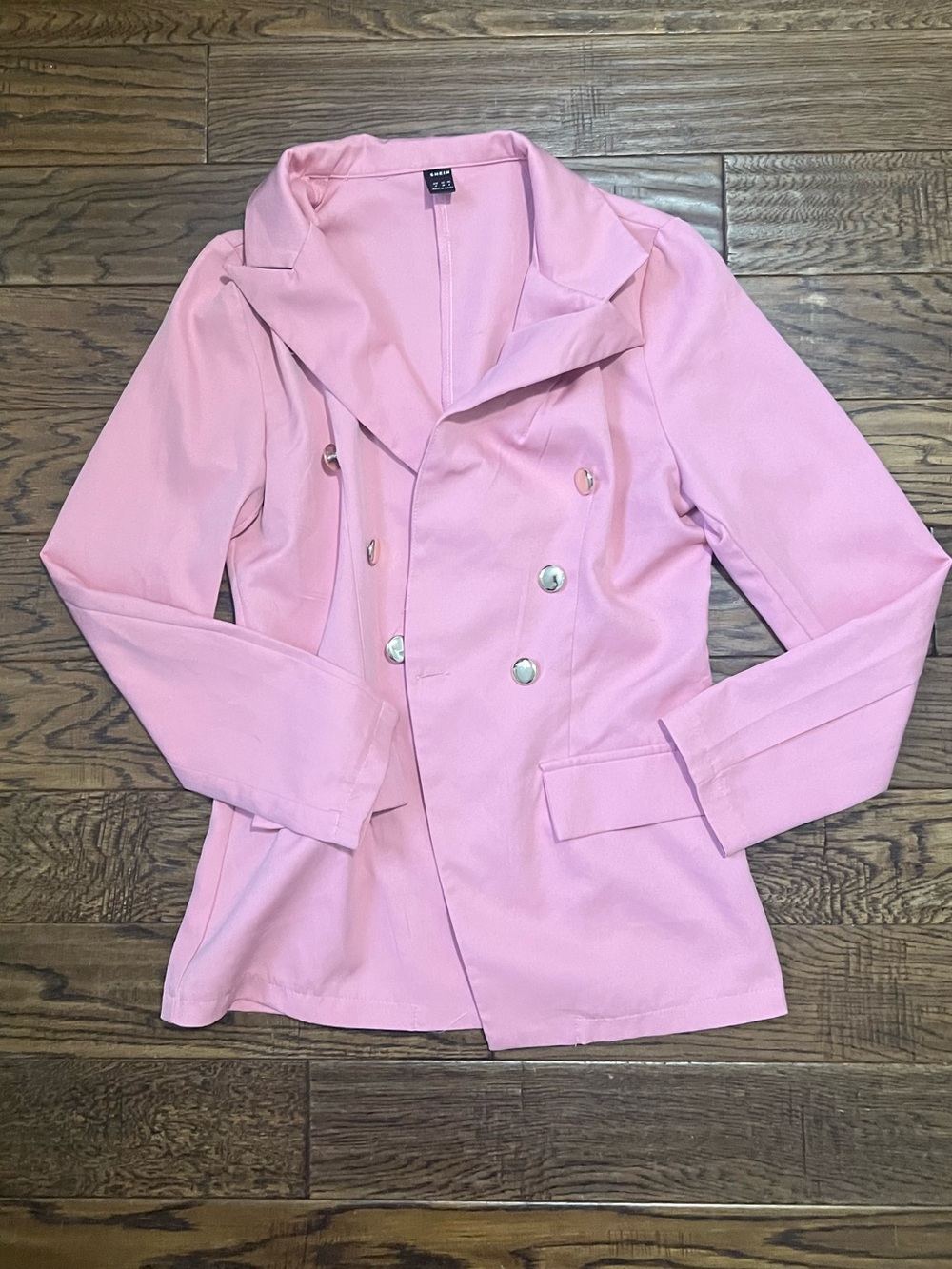 Baby pink blazer